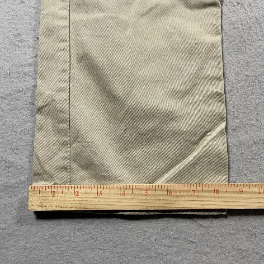 Levi’s 514 Straight Fit Pants Men 38x30 Khaki Stretch Twill‎ Jeans Tag 38x32
